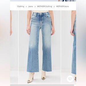 MOTHER The Hustler Roller Fray Jeans 28